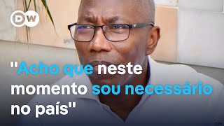 Simões Pereira viaja para GuinéBissau quotNunca abandonei o paísquot [upl. by Sherwood]