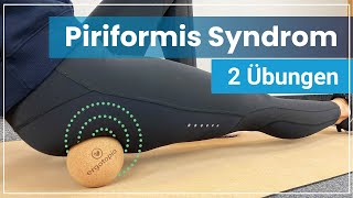 Piriformis Syndrom  2 einfache Übungen gegen Deine Schmerzen  Ursachen [upl. by Katha217]