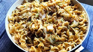 Haluski recipe  Polish Cabbage and Egg Noodles [upl. by Macmillan903]