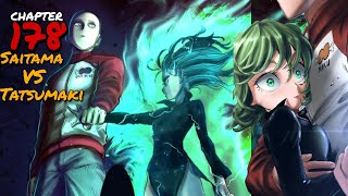 SAITAMA vs TATSUMAKI Full Power Tatsumaki vs Pure Defense Mode Saitama  One Punch Man Chapter 178 [upl. by Dulla]