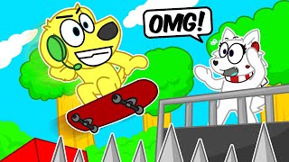 ROBLOX EXTREME SKATEPARK OBBY [upl. by Eekram]