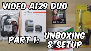 VIOFO A129 DUO Unboxing and Setup for Hardwire Installation Part 12 [upl. by Erret]