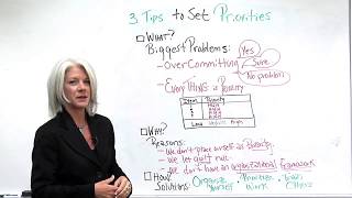 3 Tips to Set Project Management Priorities [upl. by Arima190]