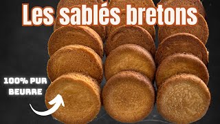 Le sablé Breton hyper croustillant et INRATABLE en fond de tarte ou en palets Le gâteau ultime [upl. by Jessen]