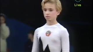 1993 World Gymnastics Championships  Womens Individual AllAround Final Eurosport [upl. by Veedis]