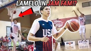 LaMelo Ball Goes JAM FAM amp Gelo CANT MISS In Estonia TEAM USA IS LOOKIN LEGIT 🔥 [upl. by Nasus]