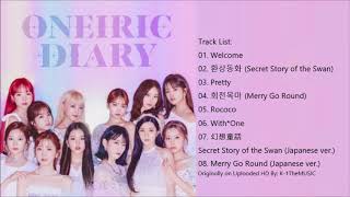 FULL ALBUM IZONE 아이즈원  Oneiric Diary 幻想日記 3rd Mini Album [upl. by Arhna]