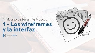 Minicurso de Balsamiq Mockups 1  Los wireframes y la interfaz [upl. by Ailad]