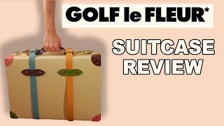 Golf le FLEUR GlobeTrotter Suitcase Review [upl. by Mansur566]