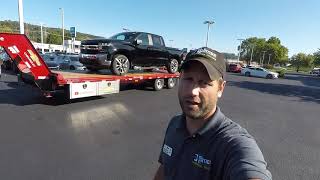 How many MPG does the new Chevy 66 gas V8 Silverado 2500HD get towing a gooseneck [upl. by Aerona]