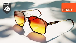 Product Design in Blender Sunglasses [upl. by Engenia49]