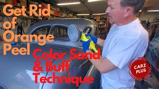 How to Sand and Buff Clear Coat  3M Sand amp Polish System [upl. by Atinele]