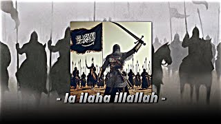 la ilaha illallah  Slowed  Reverb  nasheed [upl. by Hallette]