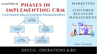 Phases in Implementing Customer Relationship Management  DFCCIL Operations and bd [upl. by Jeffie498]