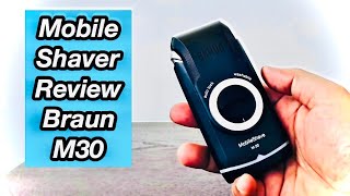 Braun Mobile Shaver M30  Is this Mobile Shaver worth it Braun M30 Mobileshaver travelshaver [upl. by Natale]