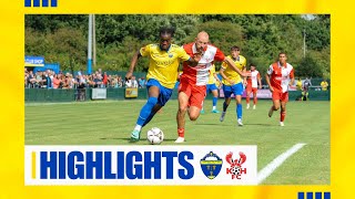 HIGHLIGHTS  Warrington Town 21 Kidderminster Harriers [upl. by Rey516]