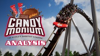 Candymonium Analysis Hersheypark 2020 BampM Hyper Roller Coaster [upl. by Menon391]