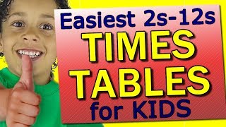 Times Tables for Kids Fast Easy and FUN 2 to 12 Times Tables [upl. by Eustasius320]