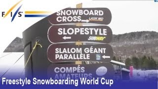 Slopestyle Training in Stoneham Canada [upl. by Reel]