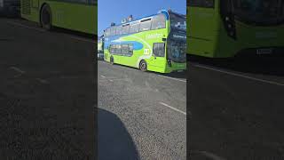 Bus Bonanza in Rottingdean 7 Buses at Once Due to Intense Roadworks Chaos [upl. by Hullda]