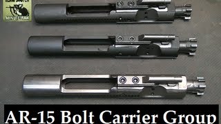 How to ID AR 15 M16 amp Mil Spec Bolt Carrier Groups [upl. by Elleirda]