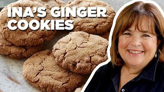 The Ultimate Ginger Cookies  Barefoot Contessa Cook Like a Pro  Food Network [upl. by Ylrebmik]