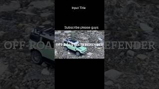 EXTREME offroad with Defender 110 automobiletoysshorts [upl. by Mersey333]