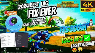 🔧How To Boost FPS FIX Lag And FPS Drops In PUBG Mobile In Gameloop Emulator 2024📈✅ Best Settings [upl. by Notwen196]