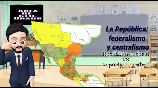 La República federalismo y centralismo [upl. by Eiramanad515]