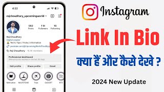 Instagram bio link kaise dekhe  instagram me bio link kya hota hain  Link in Bio instagram [upl. by Annabelle]