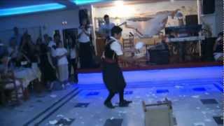 Greek Nights Santorini Kamari Taverna Dimitris live music with profetional dancers [upl. by Akin]