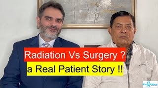 Radiation Vs Surgery For Prostate Cancer  Happy patient 3 years after Robotic surgery in INDIA [upl. by Atirabrab792]