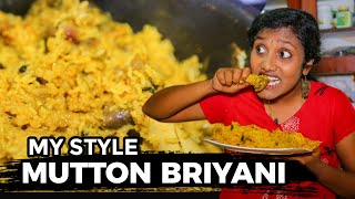 My style Mutton Briyani IGeek robocook I Tastee with Kiruthiga [upl. by Abbe]