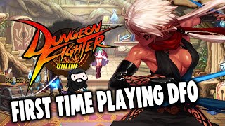 Playing Dungeon Fighter Online For The First Time [upl. by Aalst]