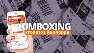 Umboxing de produtos da shoppe para meu kindle 11th [upl. by Ayanaj]