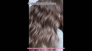 Achieve mushroom brown hair colour with Wella Color Charm 6A Dark Ash Blonde Permanent Hair Colour [upl. by Nanaek]