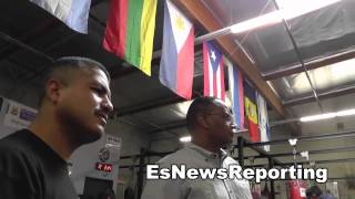 juan manuel marquez vs mike alvarado robert garcia breaks it down EsNews Boxing [upl. by Abehsile]