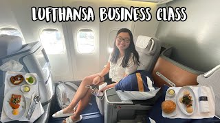 Lufthansa Business Class flight review amp experience [upl. by Jaeger]