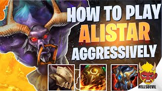 WILD RIFT ULTIMATE ALISTAR GUIDE  WITH BEST ALISTAR EU Kies  TIPS amp TRICKS  Guide amp Build [upl. by Jeconiah]