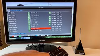 Connecting a Satellite receiver to a second TV with an RF modulator and IR remote extender [upl. by Ahsienom]