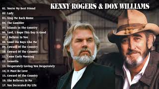 Don Williams Kenny Rogers Greatest Hits Collection Full Album HQ  Old Country Hits [upl. by Klinges]