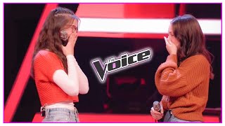 Twins Alicia amp Jasmina Sing Julia Michaels Issues That Makes Judges CRY Voice Kids 2021 Germany [upl. by Notsek]