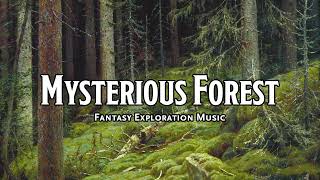 Mysterious Forest  DampDTTRPG Music  1 Hour [upl. by Yenot]