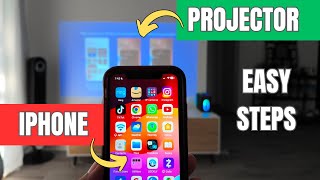 TMY Projector Connect to iPhone [upl. by Lenz]