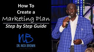 How to Create a Marketing Plan  Step by Step Guide [upl. by Nairrot]