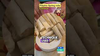 Spring rolls springrolls frieddumpling ricepaperrolls howto subcriber recipe cooking [upl. by Aicilev]