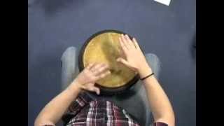 Part 1 Beginner African drumming djembe lesson [upl. by Rimaj]