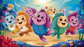 Blub Blub Der Tanz der Fische 🎶  Lustige Kinderlieder 🐟 Schlaflieder amp Schlafmärchen [upl. by Oribella]