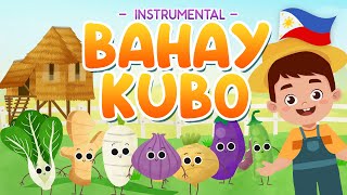 BAHAY KUBO 2021  INSTRUMENTAL  Animated Filipino Folk Song  Hiraya TV [upl. by Baudelaire]