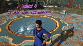 Fallout 4 Mods 4K  DX Star Trek TOS Uniform  CBBE Bodyslide [upl. by Nahtanha389]